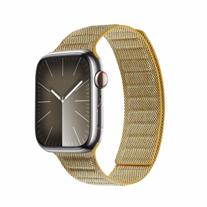 Crong Melange magnetrihm Apple Watch 38 / 40 / 41 / 42 mm kellale, kollane melanž