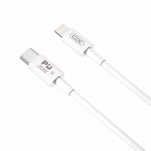 XO kaabel NB-Q189B PD USB-C - Lightning 2,0m 20W valge
