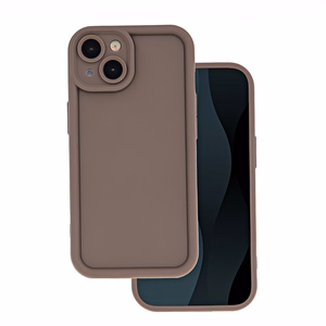 Rim TPU ümbris jaoks Samsung Galaxy A14 4G / A14 5G brown