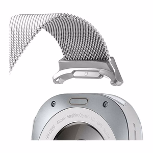 DUX DUCIS strap MILANESE stainless steel magnetic 47 mm silver