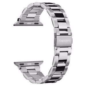 Spigen Modern Fit ремешок для Apple Watch 4/5/6/7/8/SE (38/40/41 мм) - Серебряный