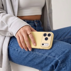Tech-Protect Uniq MagSafe CC ümbris iPhone 18 Pro / 17 Pro jaoks, kollane