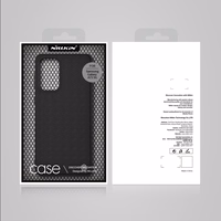 Nillkin Textured Case vastupidav tugevdatud ümbris koos geelraami ja nailonist tagaküljega Samsung Galaxy A73 jaoks must