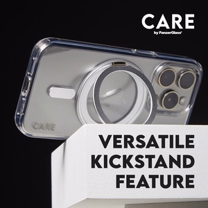 CARE by PanzerGlass Feature Kickstand Ümbris iPhone 16 Pro Max 6.9" hõbedane/hõbedane MagSafe 1328