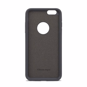 Moshi iGlaze Napa vegannahast tagaküljega hübriidümbris seadmele iPhone 6s Plus / 6 Plus, Midnight Blue värvitoonis