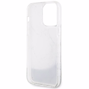 Guess GUHCP14XLCSGSGH iPhone 14 Pro Max 6.7" valge/valge hardcase Liquid Glitter Marble