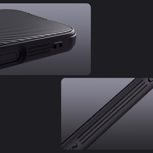 Nillkin CamShield Pro iPhone 16 Pro ümbris (must)