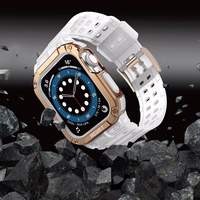 Protect Rihm Apple Watchi 38/40/41mm rihmale - Läbipaistev, roosakas kuldne