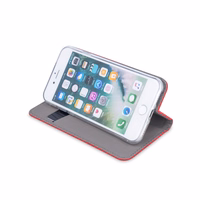 Smart Magnet ümbris jaoks Xiaomi Redmi 15C 4G EU / 15C 5G EU (173.16 x 81.06 x 8.2 mm) punane