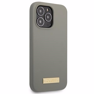 Guess GUHMP13LSPLG iPhone 13 Pro / 13 6.1" hall/hall hard ümbris Silicone Logo Plate MagSafe