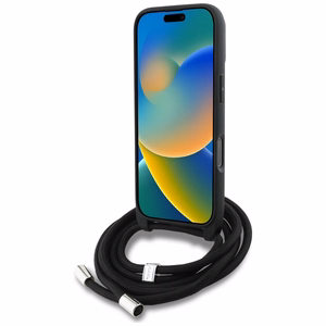 KARL LAGERFELD ümbris jaoks IPHONE 16 PRO KLHCP16LPGGRMPCG compatible with MagSafe (CRSSBY Grained PU W/ Pattern & Logo) hall