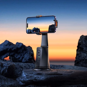 Telefoni hoidja Hoco 360 kraadi pööratav automaatse näojälgimisega K26 must