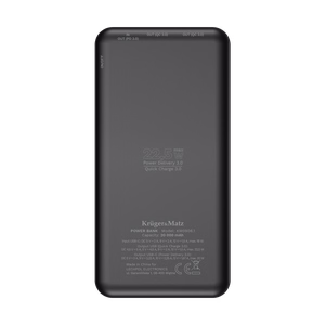 Kruger&Matz 20 000 mAh Li-pol akupank QC ja PD-ga