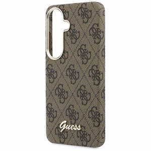 Guess ümbris 4G Script MagSafe Samsung Galaxy S26 jaoks pruun