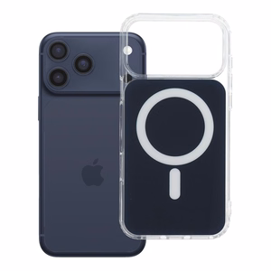 Kaitseümbris seadmele iPhone 18 Pro Max / 17 Pro Max: Clear Fusion Mag Cover, MagSafe'iga ühilduv, värv: meresinine