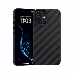 Benks Magnetic Armor Air Kevlar Ümbris PC Frame 600D jaoks Iphone 16 Plus must