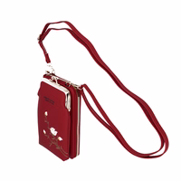 Knitted kott jaoks phone GCW17 punane