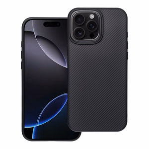 Ümbris jaoks iPhone 16 PRO MAX Carbon Elite Mag Cover compatible with MagSafe must