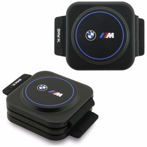 BMW M Qi2 kolm ühes juhtmevaba laadija, 15 W, trükitud logo, sinine