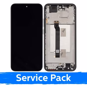 Xiaomi Redmi Note 15 Pro 5G-ga ühilduv LCD-ekraan koos raamiga / must / (Service Pack)