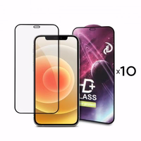 TEMPRED GLASS PREMIUM 9D HD + REALME 8I 10PCS must