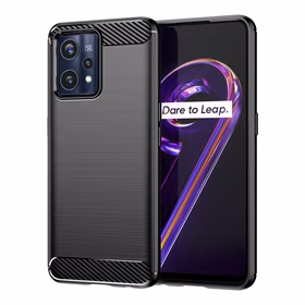 Carbon Case Flexible Cover Realme 9 Pro + (9 Pro Plus) must