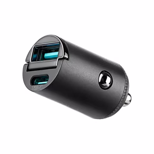 Joyroom JR-CCN18 65W USB-A USB-C autolaadija must