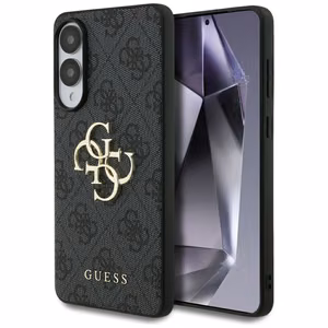 GUESS ümbris jaoks SAMSUNG S25 Edge GUHCS25E4GMGGR (4G PU Big Logo) must