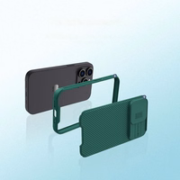 Nillkin CamShield Pro Case iPhone 14 Pro Max soomustatud kaitsekate kaamera kaitsekile sinine