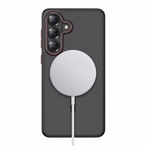 Tech-Protect MagCam MagSafe Ümbris for Samsung Galaxy S26 - must and punane