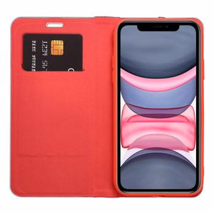 LUNA Book Carbon jaoks IPHONE 16 Pro punane