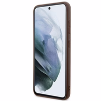 GUESS ümbris jaoks SAMSUNG S24 Plus GUHCS24MG4GFBR (Classic logo) brown