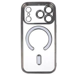 metallik MagSafe Ümbris jaoks Iphone 17 Pro Max Titanium