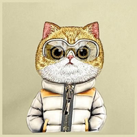 Nimmy Crossbody Cool&Cute 2.0 Cat Shoulder Bag - Roheline