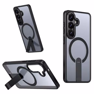 Чехол Hybrid Armor X для Samsung Galaxy A36 / A37 с подставкой, совместим с MagSafe — чёрный