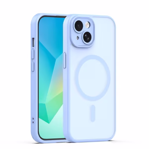 Mag Matt чехол iPhone 14 6,1" светло-синий защита камеры