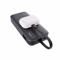 Cuktech LPB200N 40W 20000mAh Powerbank integreeritud kaabliga - Hall