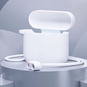 Силиконовый чехол 3mk для AirPods 3 - белый
