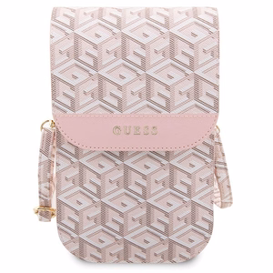 Guess käekott GUWBHGCFSEP roosa GCube Stripe