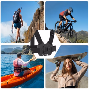 TECH-PROTECT GA100 нагрудное крепление GOPRO / DJI черный