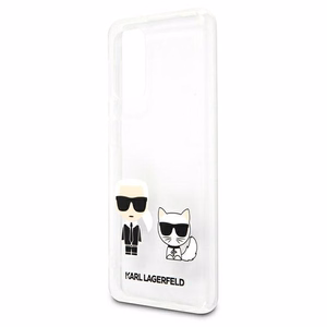 Karl Lagerfeld KLHCA32CKTR A326 A32 5G ümbris läbipaistev Karl & Choupette