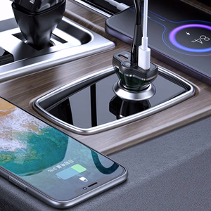 Dudao R78 78W Car Laadija USB-C PD / 2xUSB-A QC - must