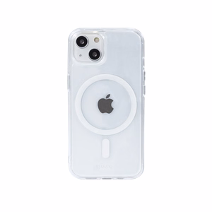 Crong Clear MAG Cover ümbris seadmele iPhone 13 Mini, MagSafe'iga ühilduv, läbipaistev