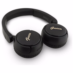 Guess беспроводные наушники BT SCRIPT METAL LOGO черные