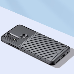 Thunder Case paindlik soomustatud kaitsekate Motorola Moto G Play 2022 must
