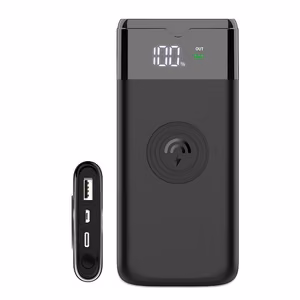 Akupank POWER BANK Dudao K13Pro 10000mAh juhtmevaba laadimisega (PD+QC3.0 10W) must