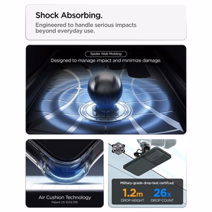 Spigen Optik Armor ümbris Samsung Galaxy S26 Ultra - roheline