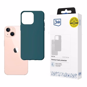 Чехол для iPhone 14 Plus из серии 3mk Matt Case - тёмно-зелёный