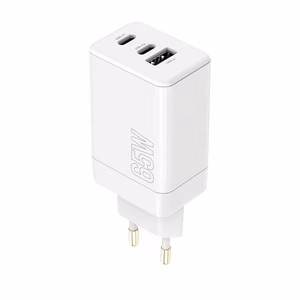 Maxlife MXTC-08-65ACC PD QC laadija 2x USB-C 1x USB 65W valge