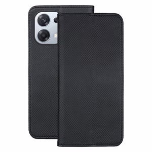 Nutikas magnet ümbris for Oppo A6 Pro 5G must